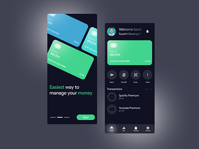 Wallet app desgin