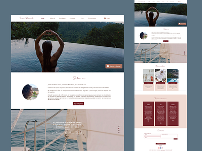 Imma Pascual Web Design branding design web website design.
