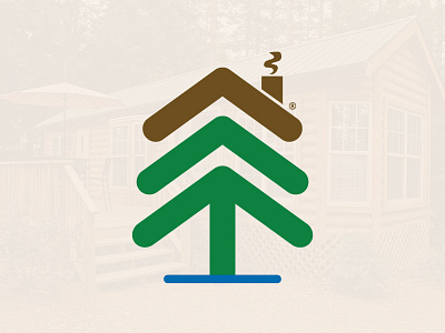 Pine Acres Camping Resort Logo Design camping camping logos logo logo designs logos