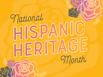 National Hispanic Heritage Month heritage hispanic mexican rose texture