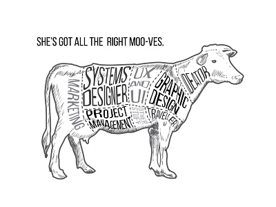 Design Cow cow design infographic