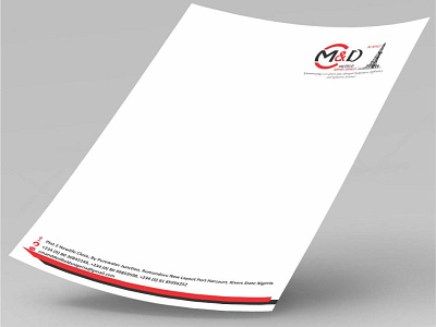 Company Letterhead branding design graphic design illustration logo