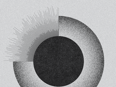 Solar Flair abstract design digital art illustration vector visual design