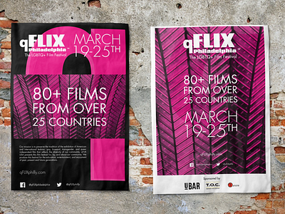 qFLIX Event Posters