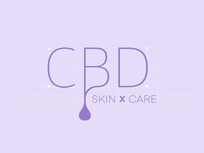 CBD skin care | Logo branding design graphic design illustration logo vector