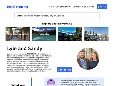 Landing Page (Real estate) dailyui design graphic design ui ux web design