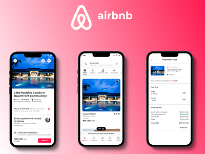 Airbnb screens