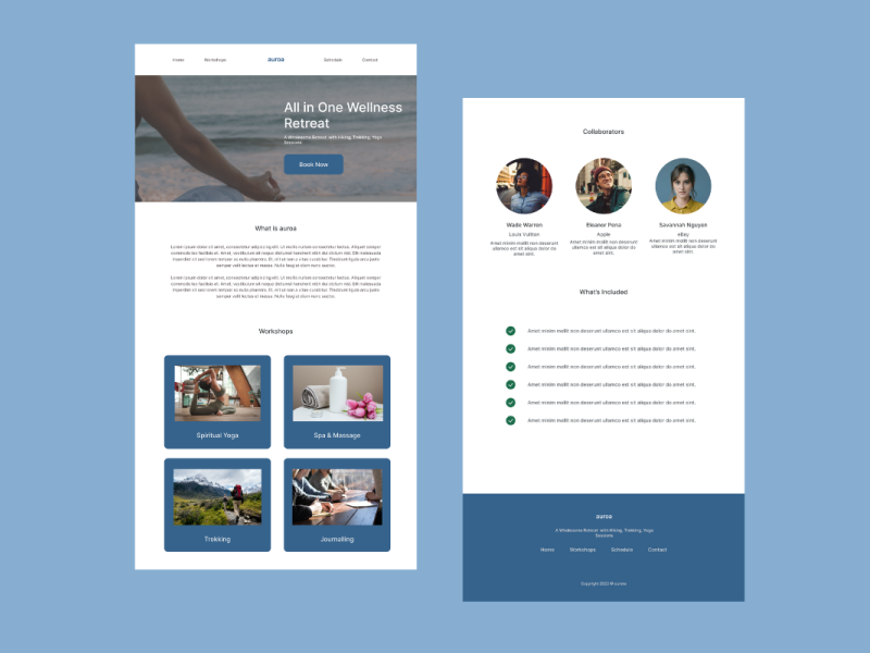 Retreat Website Designs, Themes, Templates And Downloadable Graphic ...