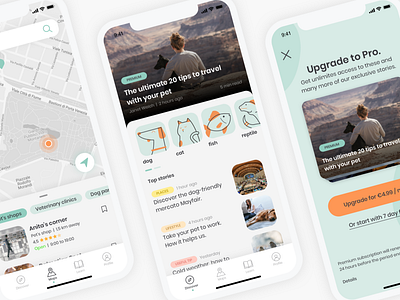 Spotty — App design for #designflow 2020