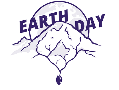 Earth Day Logo design graphic design illustration logo vector