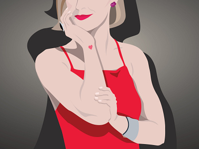 Renee Young design graphic design illustration vector