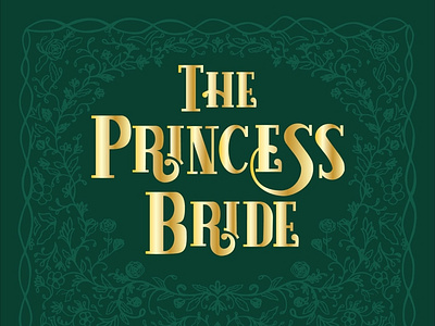 The Princess Bride Book Cover Illustration