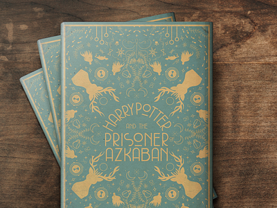 Harry Potter and the Prisoner of Azkaban Book Cover Design