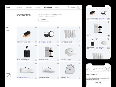 Footwear Online Store / MAFIA
