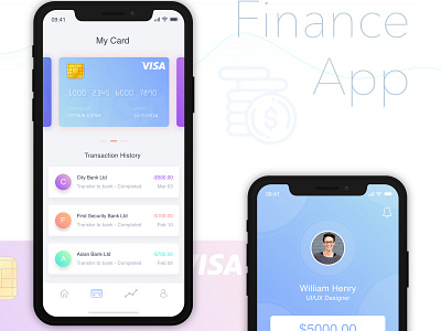 Finance App app concept finance app uidesigner uiuxdesign
