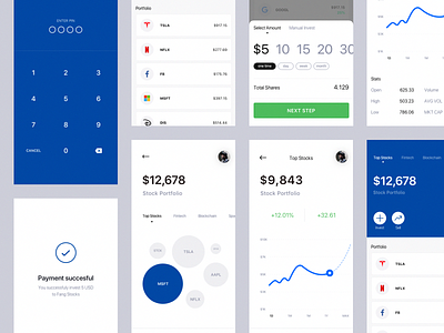Mobile Application Dashboard for Stock Platform analytics app design bitcoin blockchain business chart cryptocurrency dashboard decentralized platform design exchange financial startup informational graphic interaction interface monthly graph product ui ux website design