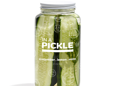 In a pickle - jar branding branding brief design design brief logo pickle pickles