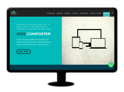 webcomposter.com design divi logo seo web design wordpress
