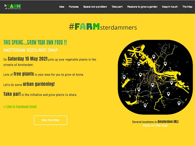 farmsterdammers.org branding communications copywritting divi logo seo social media web design wordpress