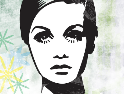 Twiggy design graphic design illustration