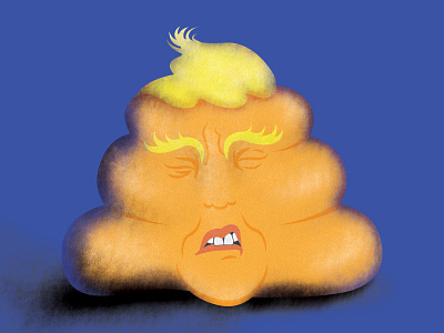 Oopsie Poopsie doodle dump emoji illustration pile politics poo poop poop jokes president shit trump