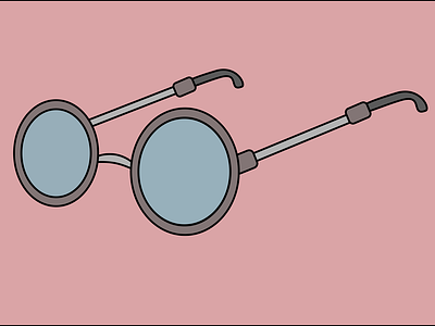 Glasses affinity designer design graphic design vector vector art vintage