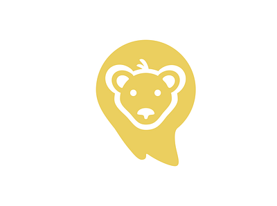 Reverse Lion logo affinity designer branding design graphic design ui vector vector art