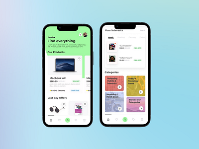 Homepage Design App