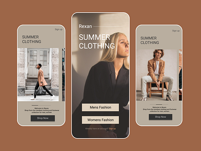 Clothing App-REXAN