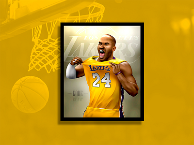 Kobe Bryant | Illustration art basketball digital art illustration kobe lakers sports