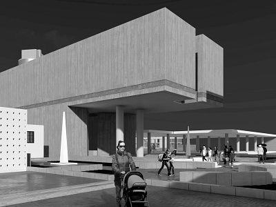 Astronomical Museum: Contemporary Gallery 3d architecture illustration lumion render sketchup twinmotion