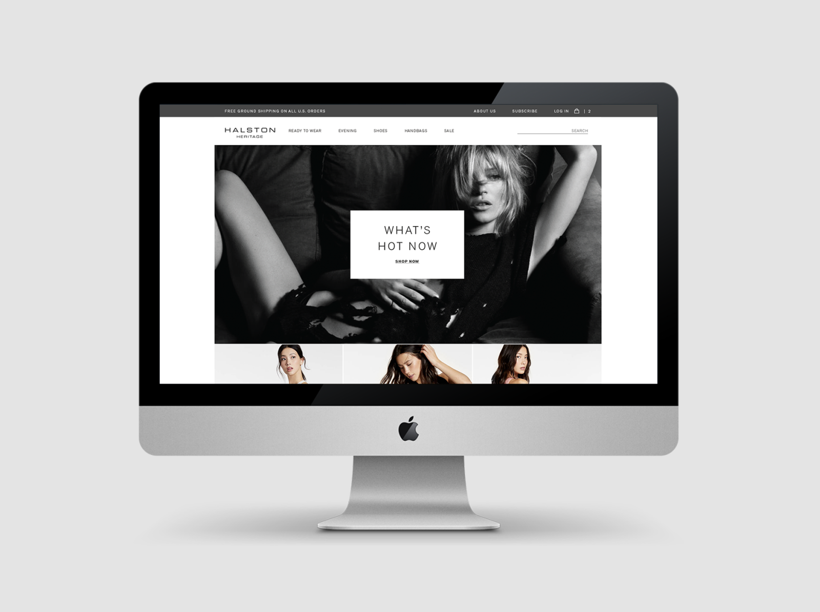 Halston Heritage | e-Commerce Experience by Matthew Grier on Dribbble