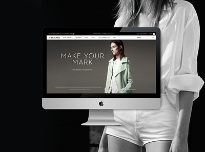 JBrand | e-Commerce Experience digital design ecommerce fashion graphic design luxury brand web design website