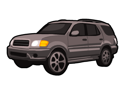 suv car gray suv vector vehicle
