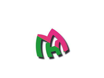Logo M H branding design graphic design illustration letters logo typography ui ux vector