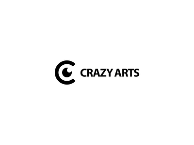 WIP art c crazy eye logo mark psycho