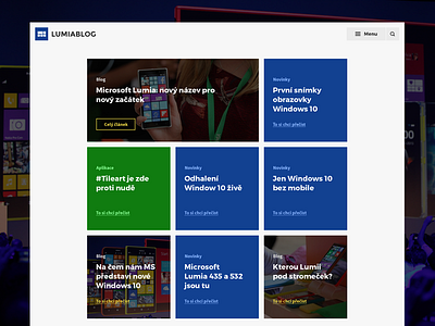 Lumiablog WIP blog lumia magazine metro microsoft news nokia site tile web website windows