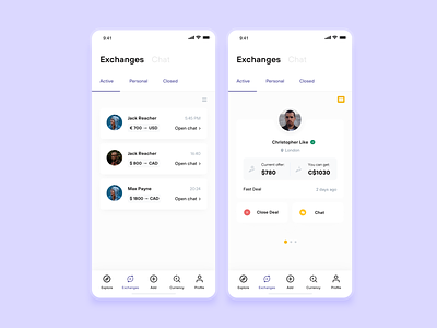 Money Exchange App