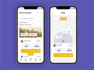 Money Exchange App app design designer ios mobile product design ui uidesign ux webdesign