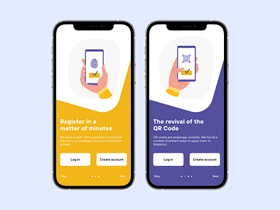 Onboarding screens app