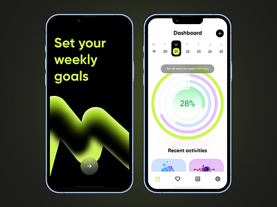 Activity tracker app activity app design calendar daily activities fitness goal habit health lifestyle productivity record sport strava todo tracker ui app ux workout