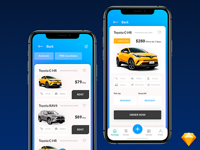 Car Rental Application