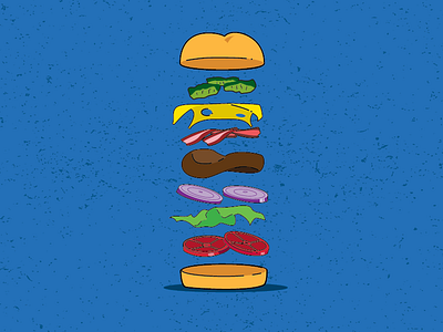 Krabby Patty Formula burger illustrator spongebob vector