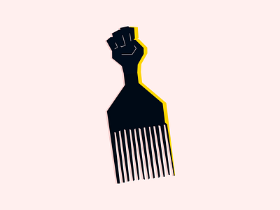 Afro comb