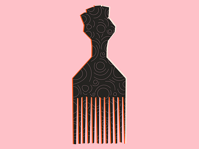 Afro Comb 2