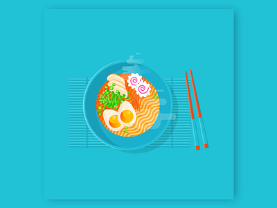 Need to find some Ramen! color design food illustration minimal noodles ramen