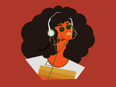 Soul Girl abstract color design digital fashion illustration minimal music spotify spotify cover