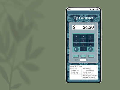 Tip Calculator daily dailyui design figma ux