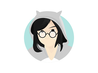 Ditta character illustration vector