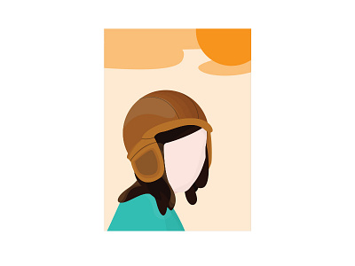 C'est la vie character illustration vector